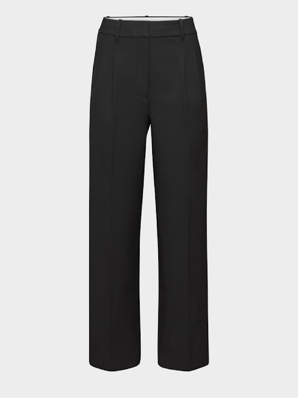 Aritzia Effortless Pants (Black Wide-Leg Trousers)